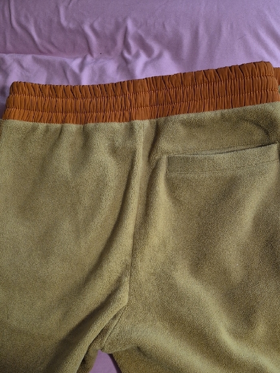 Vintage Coach Tan Orange Fleece Joggers - Picture 4 of 5